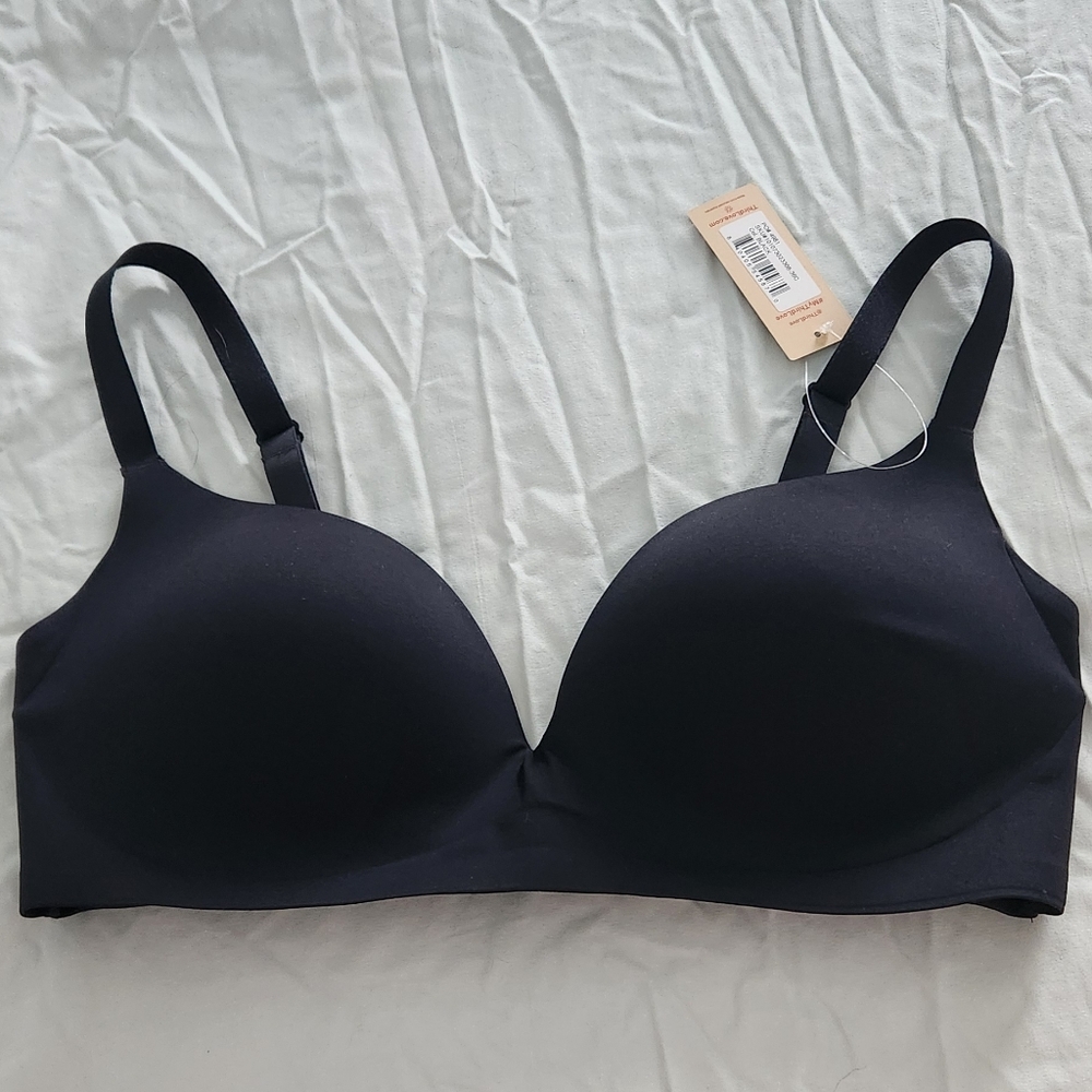 ThirdLove Black Wireless Push Up Bra - Size 36C NEW